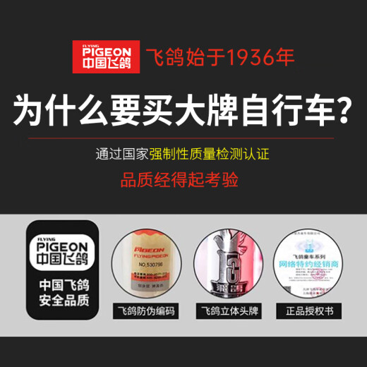 飞鸽（PIGEON）儿童平衡车2-6岁儿童滑步车宝宝平衡车儿童车带脚踏 12寸 粉紫 |镁合金车架+一体钛空轮