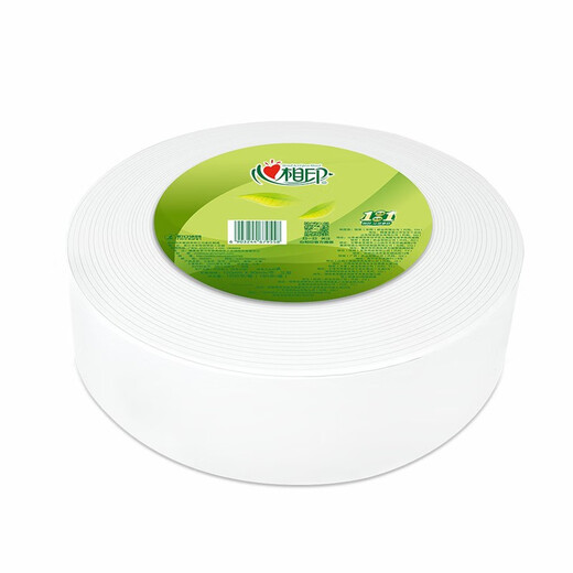 Herz-zu-Auge-Druck großer Rollpapier-Toilettenpapier Flexible und komfortable Business Platter Paper Hotel Business Carton Packing JP003 Large Rollpapier 6 Rollen/Box 180 Meter 690g