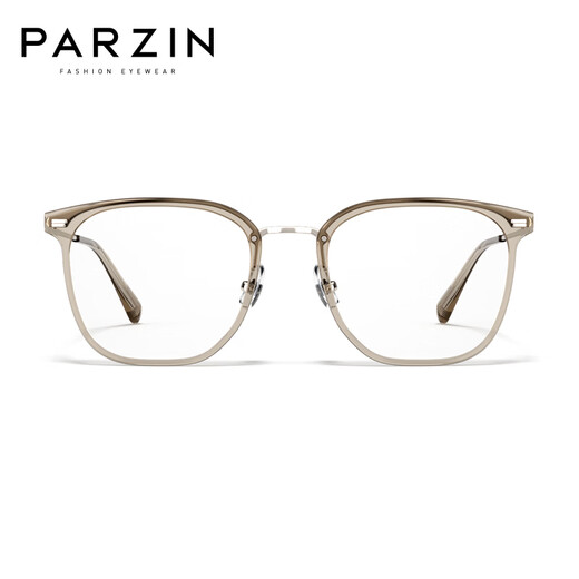 PARZIN myopia glasses frame Fan Chengcheng same style as male and female non-faced glasses, can be matched with myopia 15838