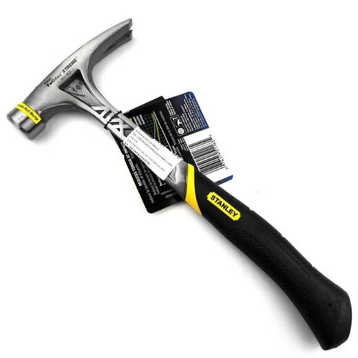 Stanley (STANLEY) hammer claw hammer woodworking special hammer industrial grade hammer hand hammer household multi-functional nail hammer installation hammer XTREME shockproof claw hammer 20oz 51-165-22