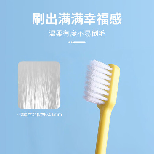 [Achetez dix Get Ten gratuitement] Brosse à dents haut de gamme seau pour adulte ménage léger luxe moyen brosse à dents de haute qualité Bristle souple étudiant de haute qualité 20 pièces