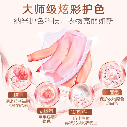立白大师香氛洗衣液玫瑰花香机洗手洗衣液旅行装柔顺护衣持久留香 【7.04斤】大师香氛洗衣液套餐c