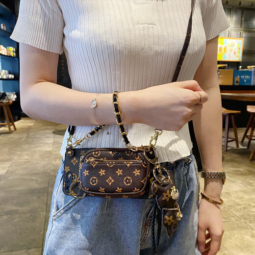
Coin wallet Huawei p50/p40pro mobile phone case mate50pro crossbody p60 lanyard nova11 Honor 80 simple small flower oblique rope other models notes