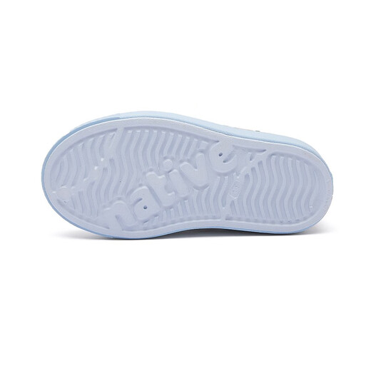 Native children's clogs Jefferson series peach print outdoor beach shoes ultra-light breathable children's shoes women's slippers light blue | peach | cloud blue 33 (children's shoes 215mm)