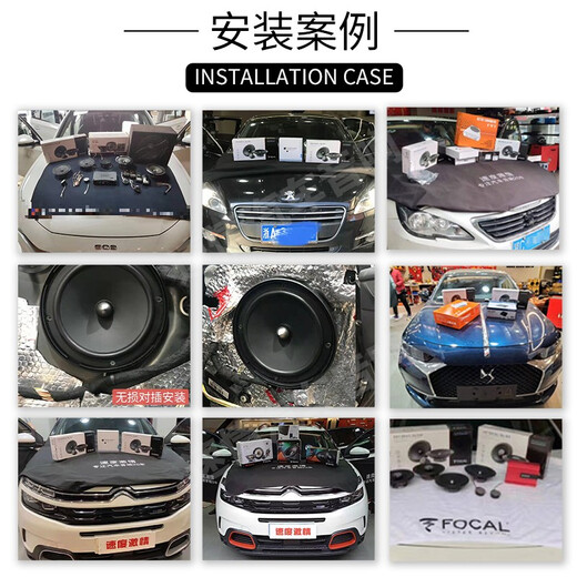FOCAL劲浪标致汽车音响408 508 5008 DS9 DS7 DS5雪铁龙天逸c6专车喇叭 劲浪进口ISPSA165套装