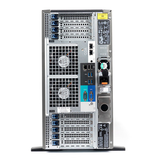 戴尔易安信 T640 塔式服务器主机丨AI人工智能丨深度学习丨高性能计算 至强银牌4110 128G 6*16T H755 单电