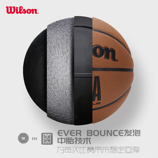 Wilson威尔胜NBA绝尘系列ENCORE PLUS防尘皮革室外神器成人比赛7号篮球