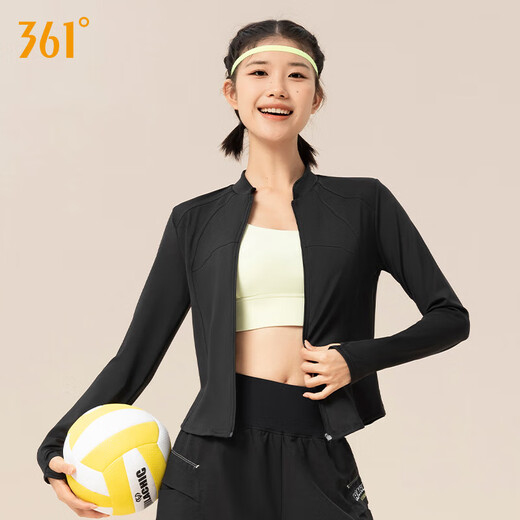 361 Yoga Wear Jacket Women's Top Tight Waist Slimming Pilates Fitness Clothing Running Training Sportswear Autumn and Winter