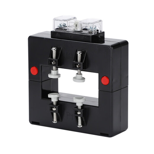 Current transformer open type opening type square hole copper bar aluminum bar DP/DB46/58/BHK-0.66 122*82mm white model 800/5A x 0.2