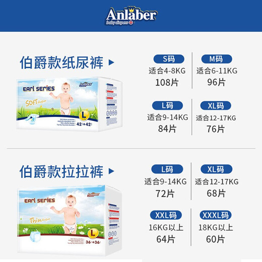 Anlaber Earl Alber Serie Windeln ziehen Hosen Baby Windeln