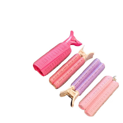 Juvia Pearl Hairpin Bangs Clip Side Clip Women's Forehead Delicate Internet Celebrity Broken Hair Special Clip Rhinestone Bow Duckbill Clip FJ110 Fluffy Clip 1 Pack (Color Not Specified)