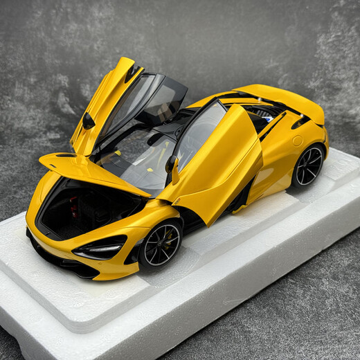AUTOart1 18 McLaren McLAREN 720S simulated static car model birthday gift yellow 76070 in stock