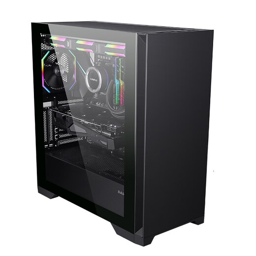 Deep Graphics i9 14900K/14900KS/RTX5070TI designer rendering modeling editing assembly desktop DIY water-cooled high-performance computer host graphics workstation complete set 14900KS/32GD5/Samsung 27/2K RTX A4500 20G professional graphics card