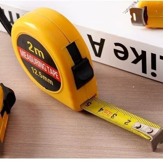 Tape measure 2 meters construction site meter ruler household soft steel ruler mini portable tape measure stainless steel multi-thickened imported manufacturer clearance 2m tape measure loss sale trial model 1m random color