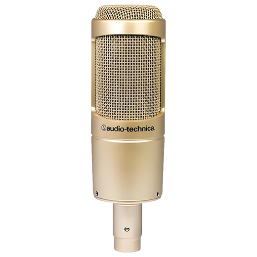Audio-Technica AT2035 professional condenser microphone, computer live broadcast of karaoke, dubbing, audio book, voice hall professional recording microphone AT2035+Midi studio2, free 1v1 tuning