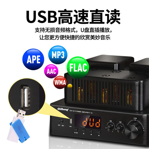 Singular (Qisheng) Rohrlautsprecher, HIFI-Kombinationslautsprecher, elektronischer Rohrrohrrohrverstärker, Fiebersprecher, Desktop-Lautsprecher, F-10-Rohrlautsprecher, keine Fernbedienung [kein Lautsprecher]