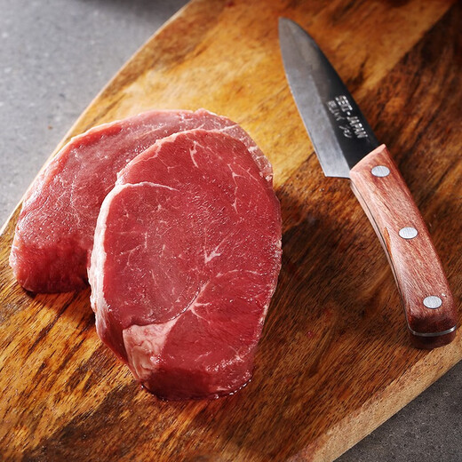1号会员店澳洲M3原切菲力牛排 谷饲200天 里脊健身牛肉生鲜 单片装150g