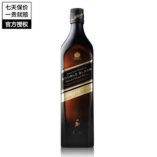尊尼获加（JOHNNIE WALKER）尊尼获加 JOHNNIE WALKER经典威士忌洋酒12年黑牌黑方 红牌红方 尊尼获加醇黑黑方700mL无盒