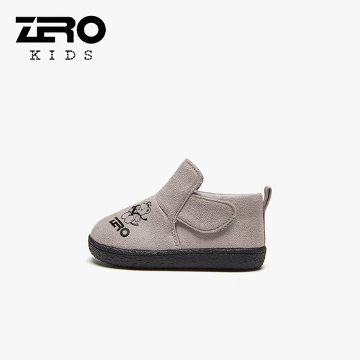 Zapatos para niños de cero grados zapatos para bebés sin deslizamiento de suela suave para bebés zapatos para niños zapatos para niños cómodos y livianos zapatos recién nacidos 3221918x tamaño gris 19 longitud de zapato 12.0cm