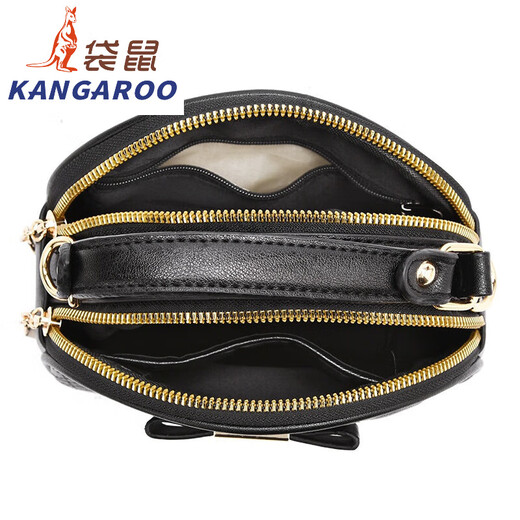 Canguro mini bolso de la moda para mujer bolso de hombro para mujeres bolso de cuerpo de mujer Bolso gato cabeza blanca