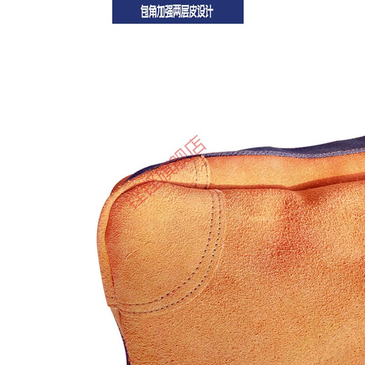 RSRDDY thickened cowhide bag type tool bag woodworking electrician bag strong shoulder repair bag wear-resistant and durable bag A type 45*35*13CM color random see details