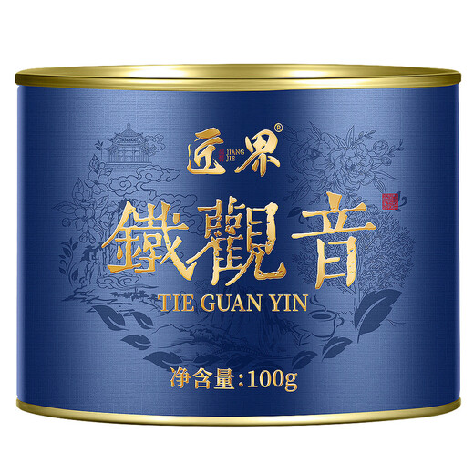 匠界安溪铁观音新茶乌龙茶原产特级新茶高山兰花香高档茶叶罐装100g