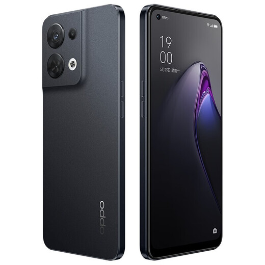 OPPO Reno8 (5G版) 二手手机 安卓智能 国行 学生机 夜游黑 8G+256G