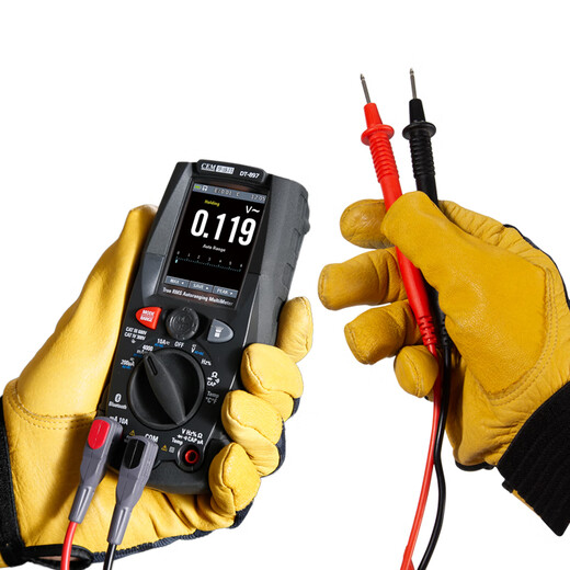
CEM Huashengchang Multifunctional Digital Multimeter Automatic Range Voltage Current Tester DT-897