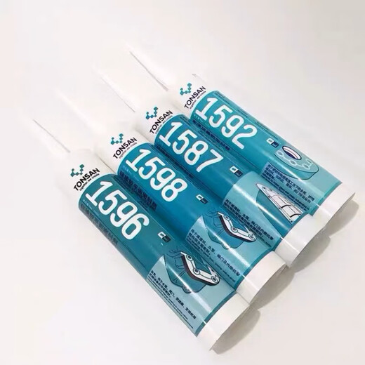 可赛新 TONSAN天山1587 1596 1598 1592 1595 1596F 1921 1937密封胶 1921  黑白灰
