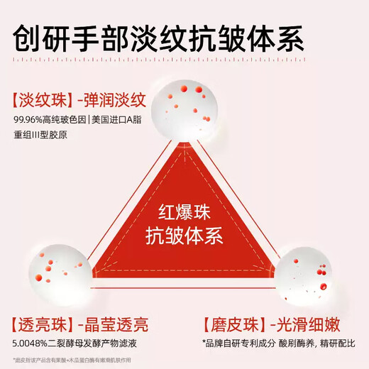 Huker Bosein Hand Essence 35ml Firming Anti-Wrinkle Hand Cream for Men and Women Moisturizing and Replenishing Zero Stickiness Available for All Seasons