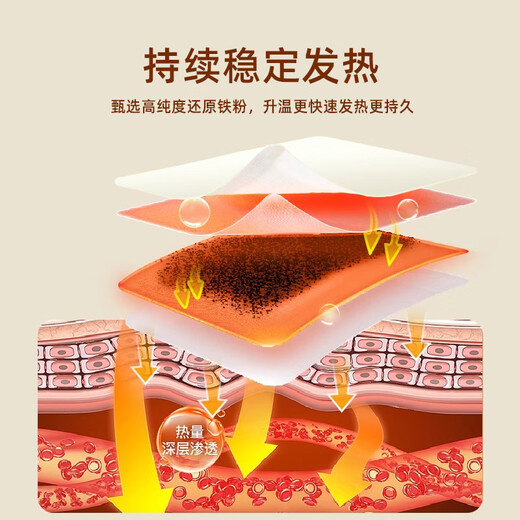 Housekeeper Warm Baby Patch Warming Patch Menstrual Period Dysmenorrhea Warming Patch Self-heating Body Warming Patch Warm Waist Warm Abdominal Warm Baby Patch 60 pieces