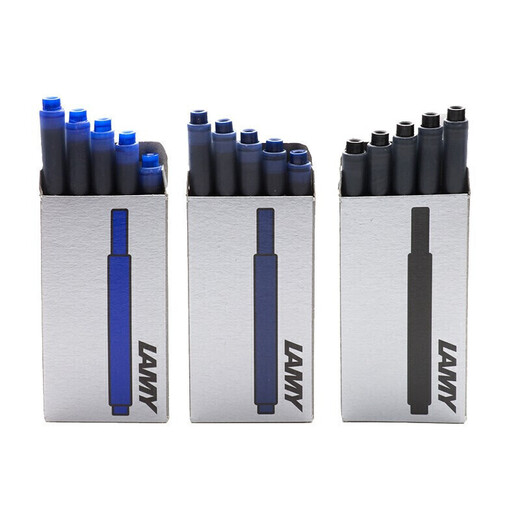 LAMY pen ink core accessories ink gallbladder ink capsule T10 blue 5 pieces per box, convenient to use, imported from Germany
