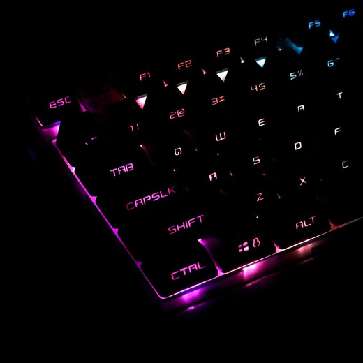 腹灵MK870极夜黑纯黑侧刻机械键盘有线无线蓝牙客制电脑游戏办公 【单模】黑曜石透+纯黑侧刻 TTC快银轴V2【fps游戏玩家】
