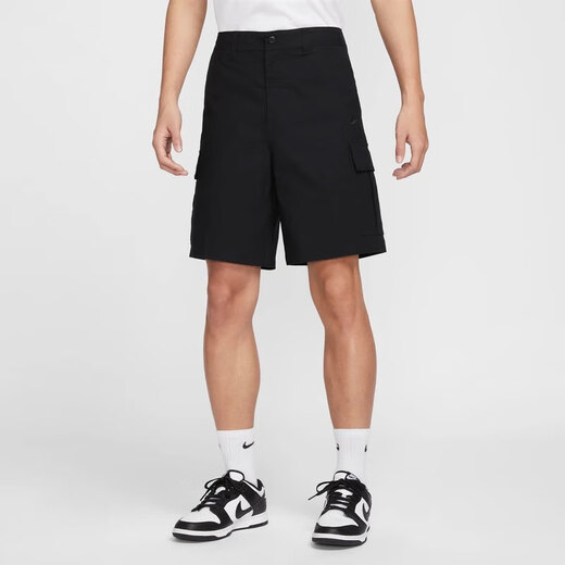 耐克（NIKE）短裤男裤2025夏季新款运动裤工装裤舒适透气休闲短裤子 FN3518-010黑色 30