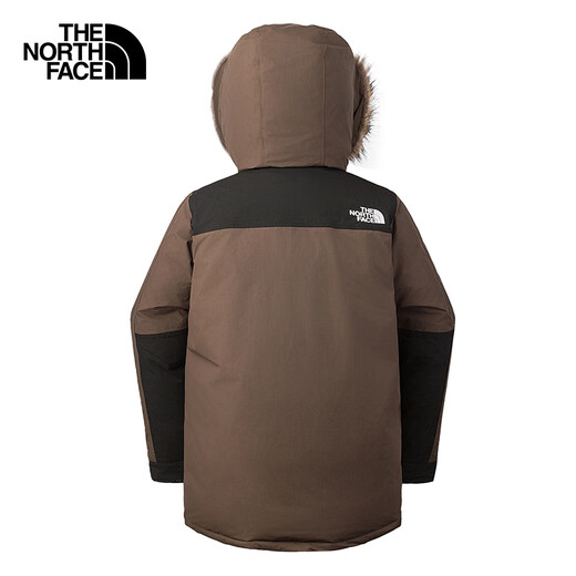 
The North Face down jacket for men's mid-length waterproof, air-permeable and warm outdoor 24 autumn and winter new 5B19 5EX/brown L/175