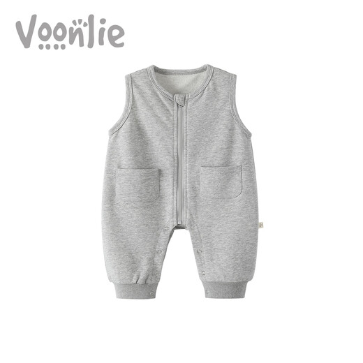 Fanlie baby clothes, autumn clothes, newborn male and female baby onesies, full moon and 100 days out overalls, harem clothes, spring and autumn M3214 green 80cm