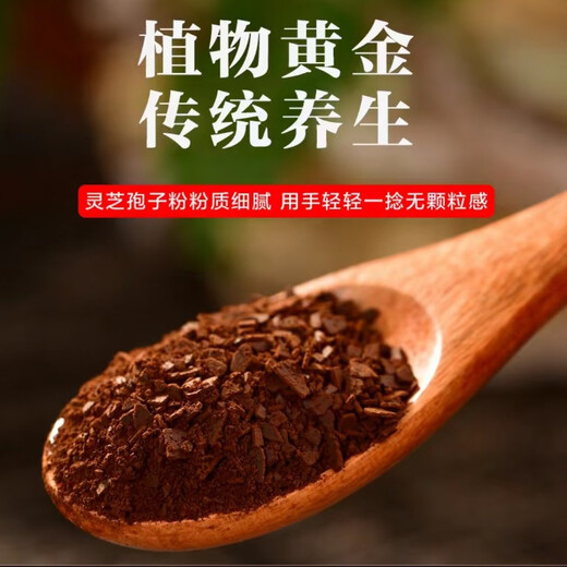 有机灵芝孢子粉 头道 长白山有机灵芝孢子粉 10克体验装