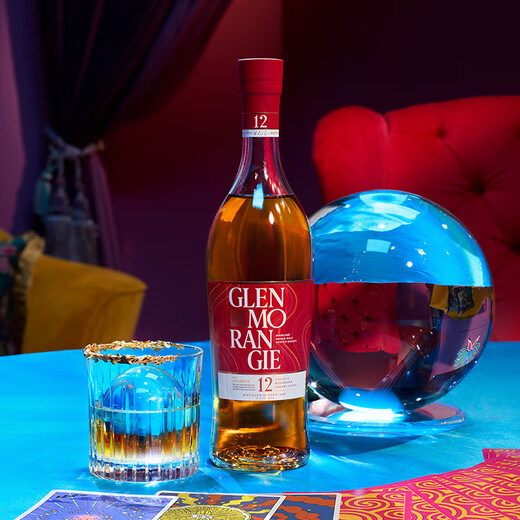 Glenmorangie ausländischer Wein 12 Jahre Sherry Barrel Highland Single Malt Scotch Whisky Geschenkbox 700 ml