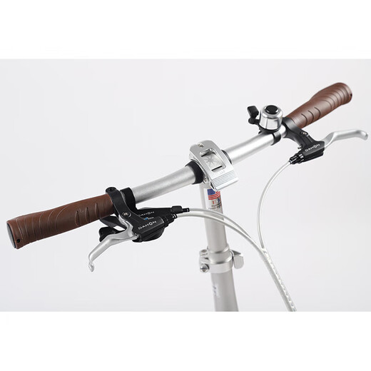 
DAHON folding bicycle 16-inch chrome molybdenum steel 5-speed retro bicycle HAC653 retro brown