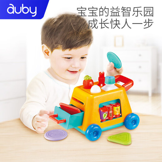 澳贝(auby)手指总动员宝宝儿童音乐早教积木3拖拉婴儿启蒙玩具0-1岁 手指总动员经典款+故事机套餐