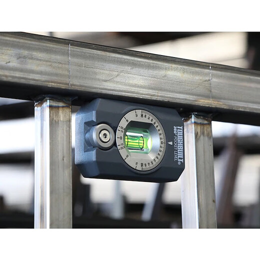 TOUGHBUILT mini level small pocket portable strong magnetic high-precision 360-degree rotating measurement balance ruler TB-H2-L-4R