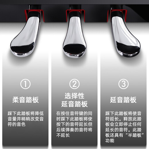 西德尔智能钢琴立式电钢琴通用版专业考级数码幼师88键重锤进口机构推荐 演奏级X75S多巴胺紫色重锤键盘 直插电款