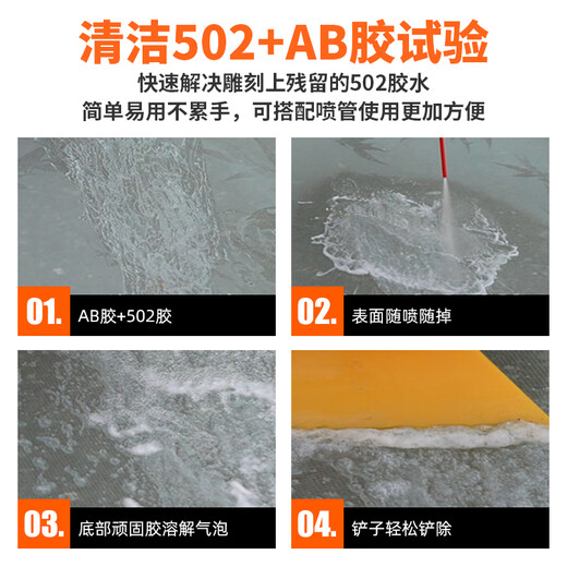 Mike glue remover, glue remover, 502 glue glue remover, floor glass glue remover, self-adhesive remover 450ml