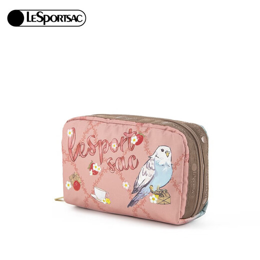 LeSportsac Leboshi new bag women's bag Parrot Strawberry hand storage cosmetic bag for girls gifts Parrot Strawberry Garden