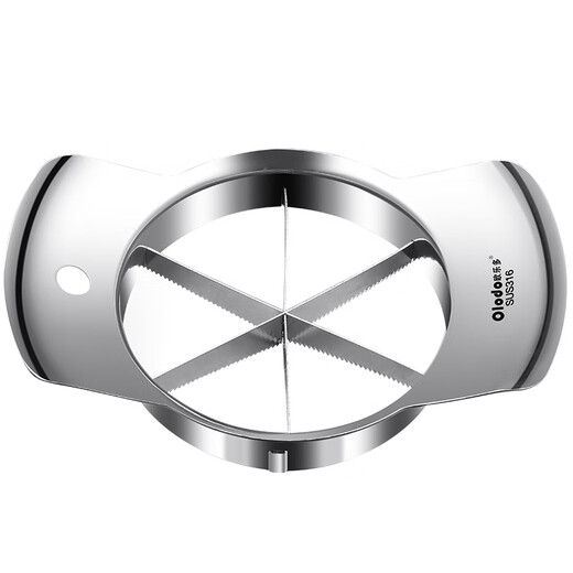 Olodo 316 stainless steel fruit cutter, quick fruit cutter, home orange cutter, apple cutter, fruit splitter, large, upgraded antibacterial 316 stainless steel