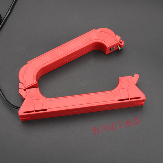 Open residual current transformer 2000/1 electrical monitoring zero sequence transformer round square round 100A aperture 45mm (with leads)