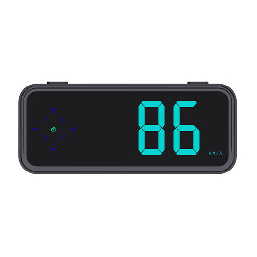 Ximi Katu HUD Head-up Display Smart Car Energy Bluetooth GPS Universal Electronic Dog Speed Measurement Display Speed Time Compass V12 Colorful Voice Broadcast + Vehicle Speed + Clock + Direction USB Interface Plug and Play
