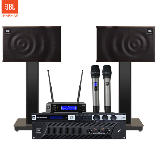 JBL MK10 professional conference room audio combination set, home KTV wall-mounted speakers, indoor stage performances, corporate training classrooms, store background music system equipment