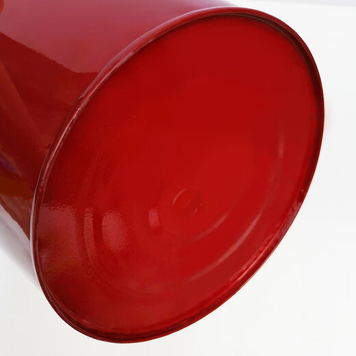 Qilu Anran thickened fire bucket 8L fire extinguishing bucket fire barrel iron bucket drill yellow sand bucket gas station fire equipment fire extinguishing tools fire bucket 8 liters