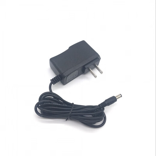 Suitable for Deli attendance machine power adapter 5V/1A/2A universal charger cable 3960/2250 34521 punch card machine charger black 5V1A one meter